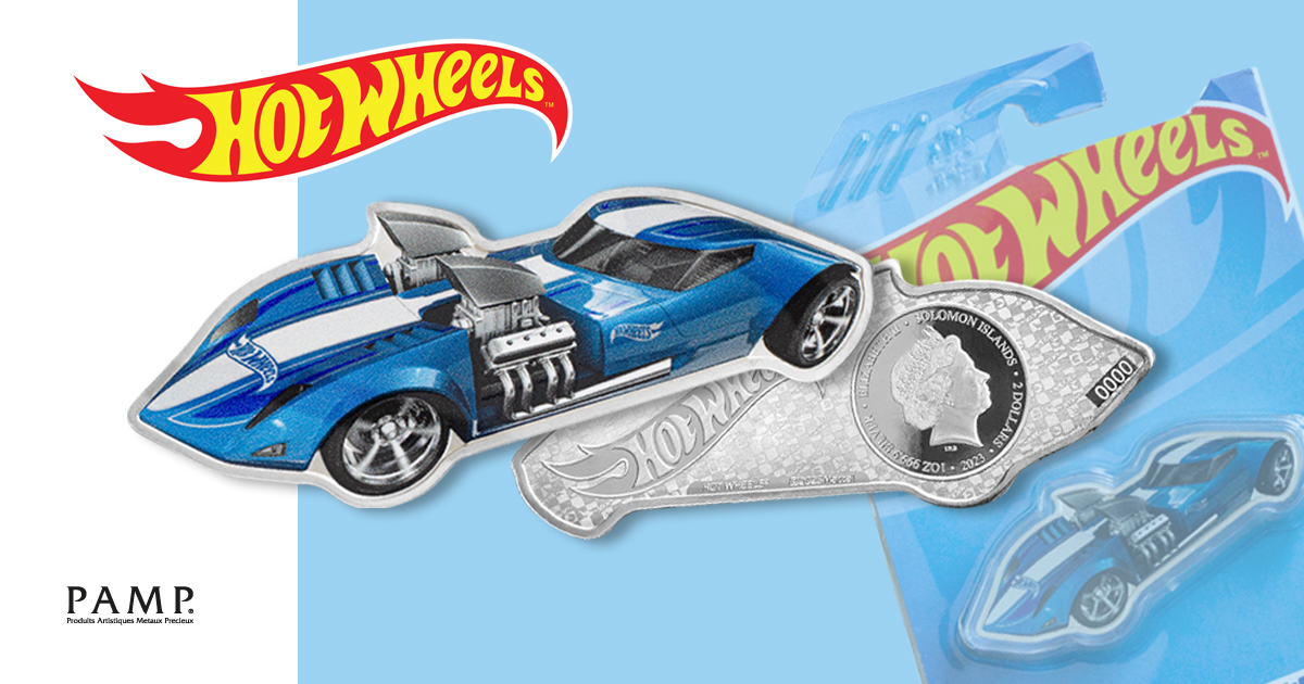 Hot Wheels Oz Silver Coin Twin Mill Pamp