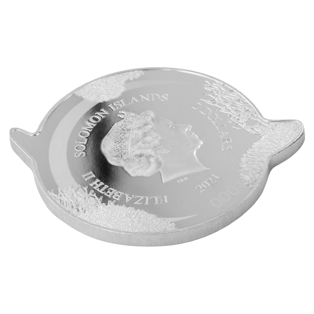 Giants of the Galápagos Islands - 1oz Pure Silver Whale