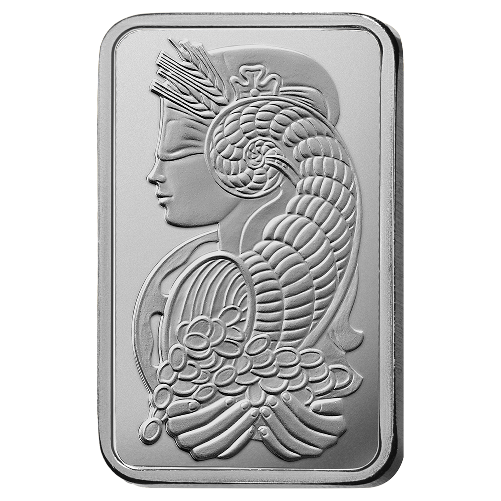 Lady Fortuna™ Palladium Minted Bar - 1oz | PAMP