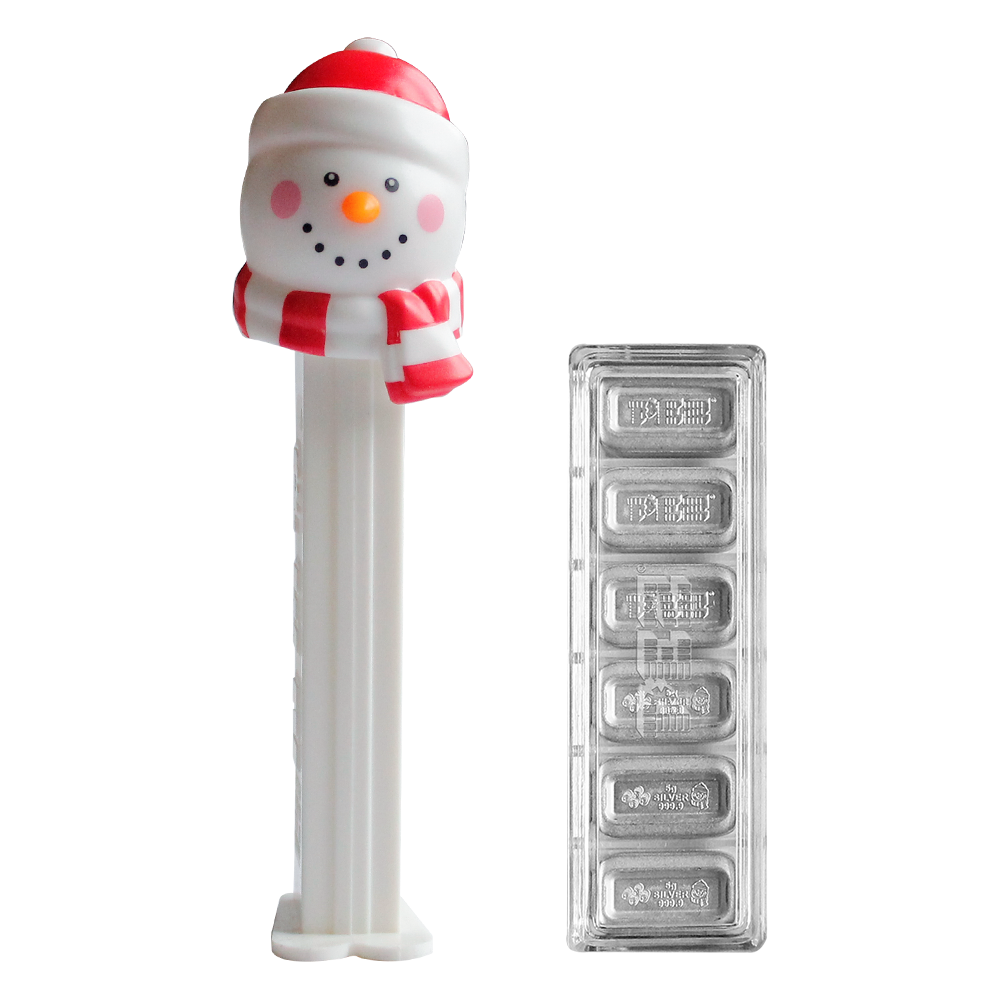 【ヱヴァクリ展×PARCO】『Vespa＆5号機』ver.ファスナーアクセサリー 6x5g Silver Wafers PEZ® Holiday Nutcracker Gift Set | PAMP 小物・アクセサリー