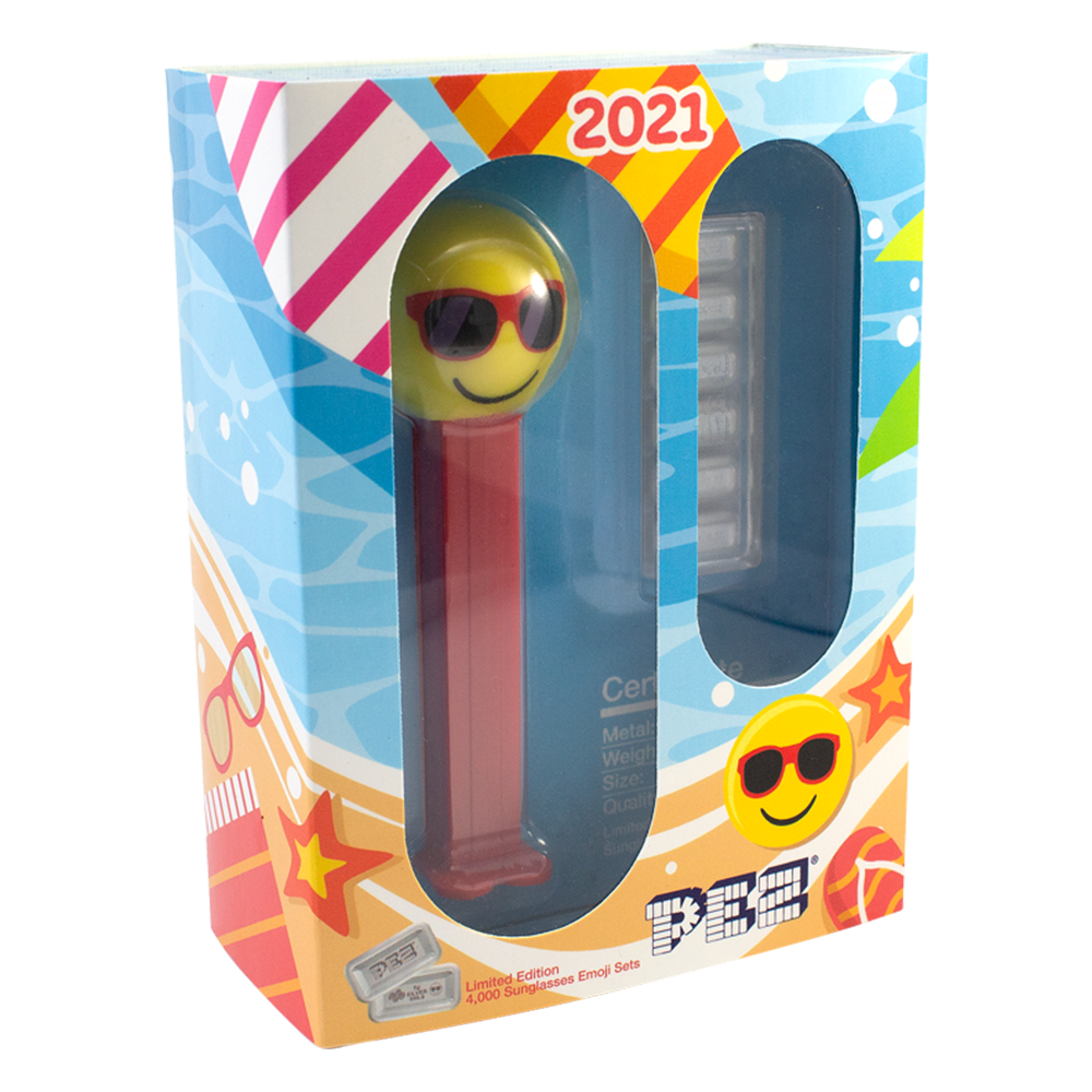 PEZ® Chillin' Emoji Sunglasses Gift Set | PAMP