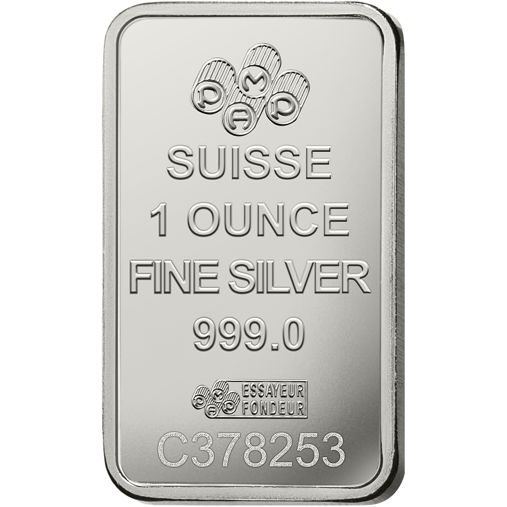 Fortuna Silver Minted Bar - 1oz