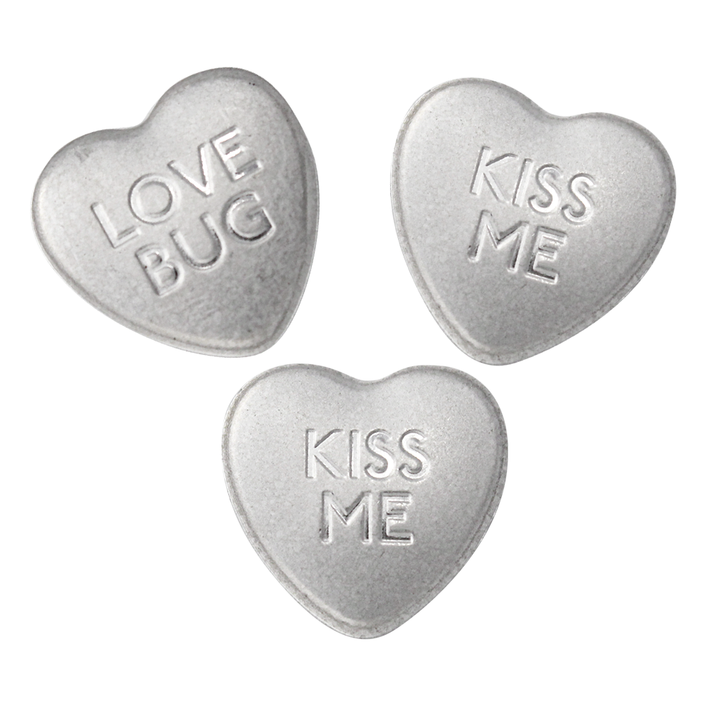 CHIEKO＋heart stock pierce (silver) 2021 Sweethearts® Gift Set with Pure Silver Wafers | PAMP