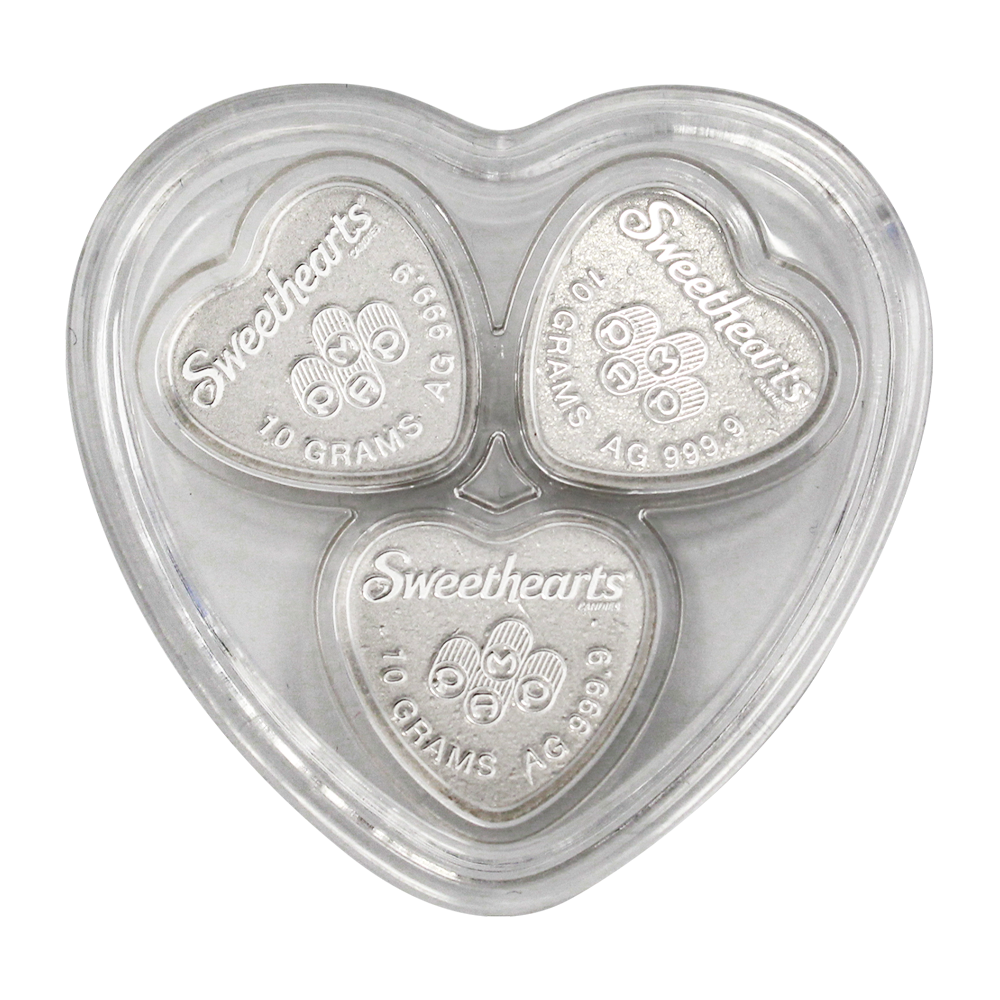 2021 Sweethearts® Gift Set with Pure Silver Wafers | PAMP