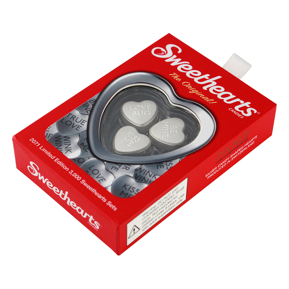 2021 Sweethearts® Gift Set with Pure Silver Wafers | PAMP