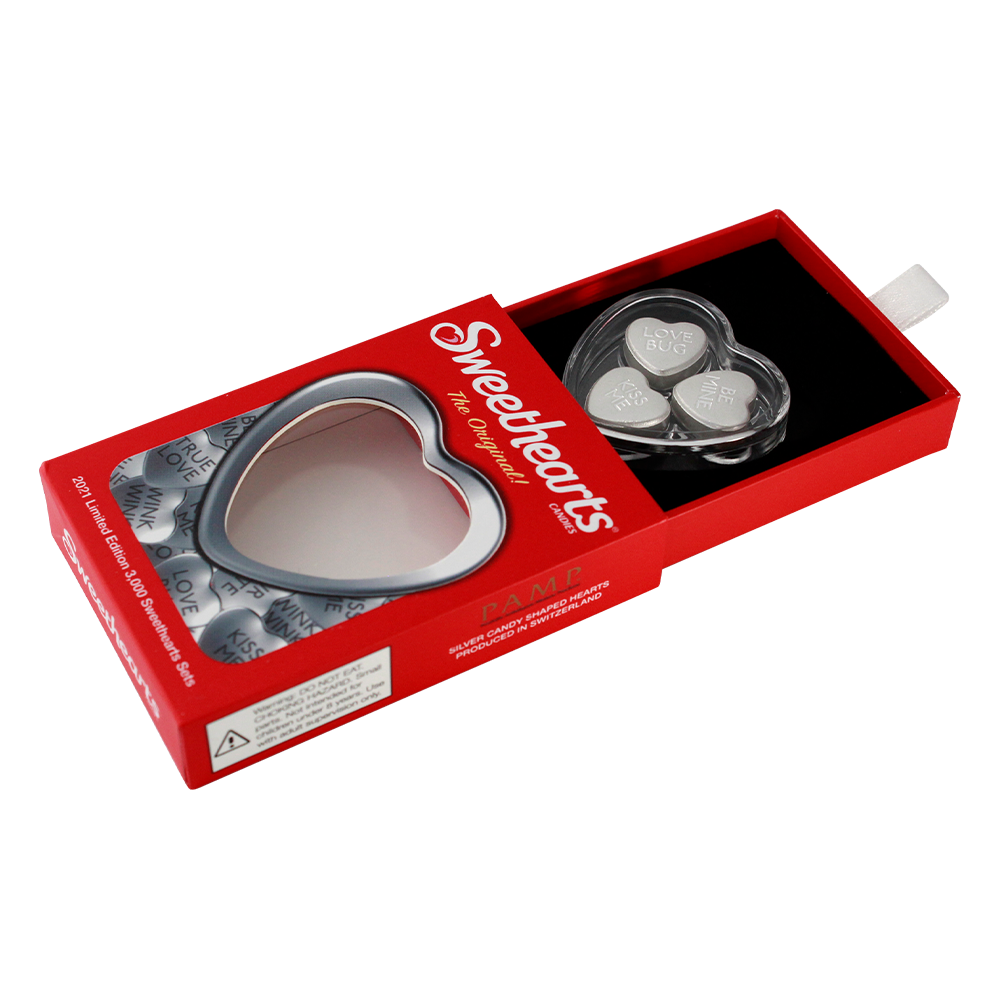 2021 Sweethearts® Gift Set with Pure Silver Wafers | PAMP