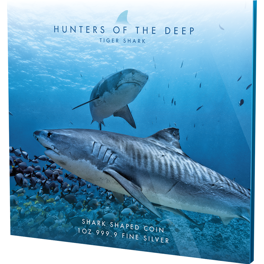 2020 Solomon Hunters of Deep Hammerhead Shark 1 oz Silver NGC PF70 FR SKU60243