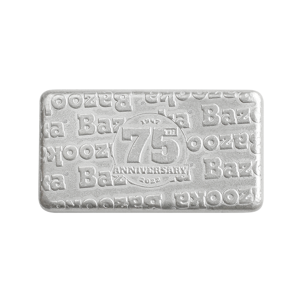 75th Anniversary Bazooka Joe® Replica - Silver Wafer | PAMP