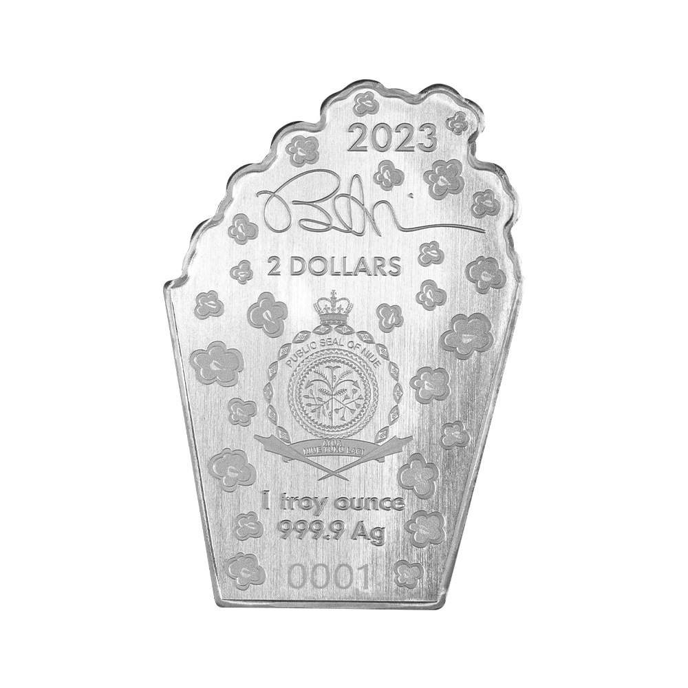 Burton Morris American Icons 1oz Silver Coin - Pop! | PAMP