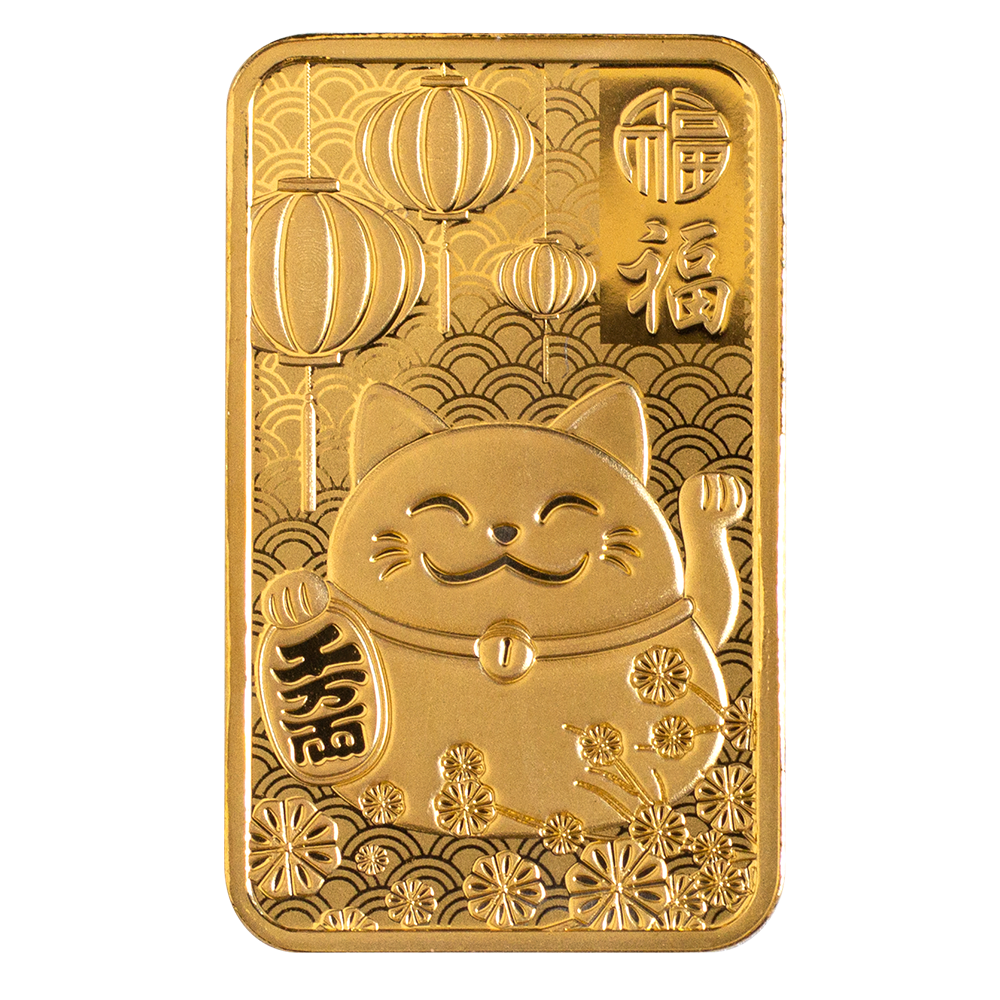 Good Luck 5g Pure Gold Bar | PAMP