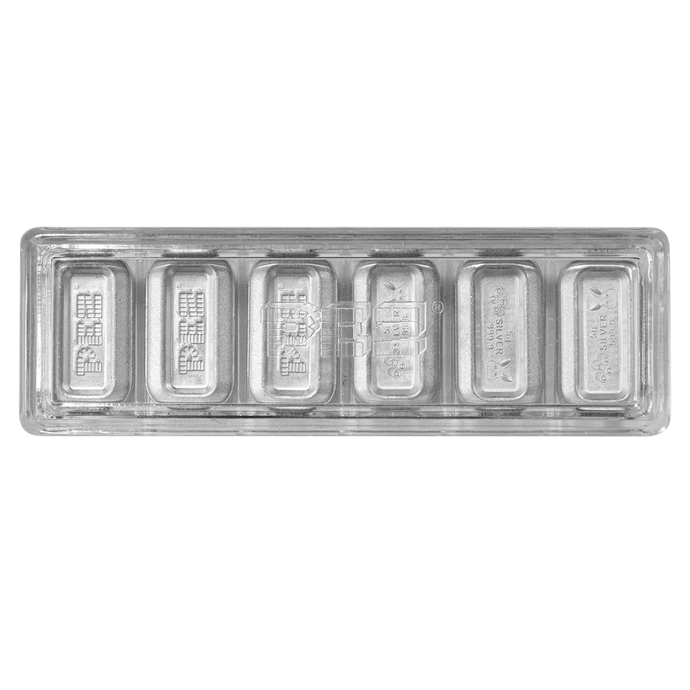 PEZ® Spring Bunny Silver Wafers & Dispenser Gift Set | PAMP