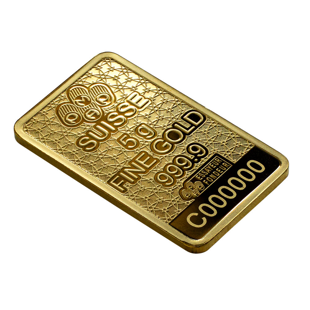 Paxman Lベルフレア銀メッキ イエローブラス Arabian Horse 5g Pure Gold Bar with Pendant Frame | PAMP