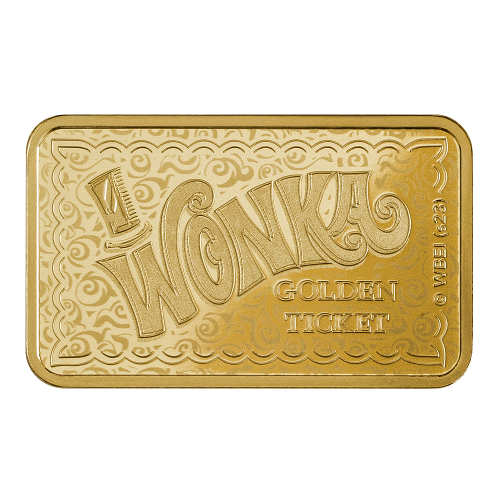 Willy Wonka® - 5g Pure Gold Bar