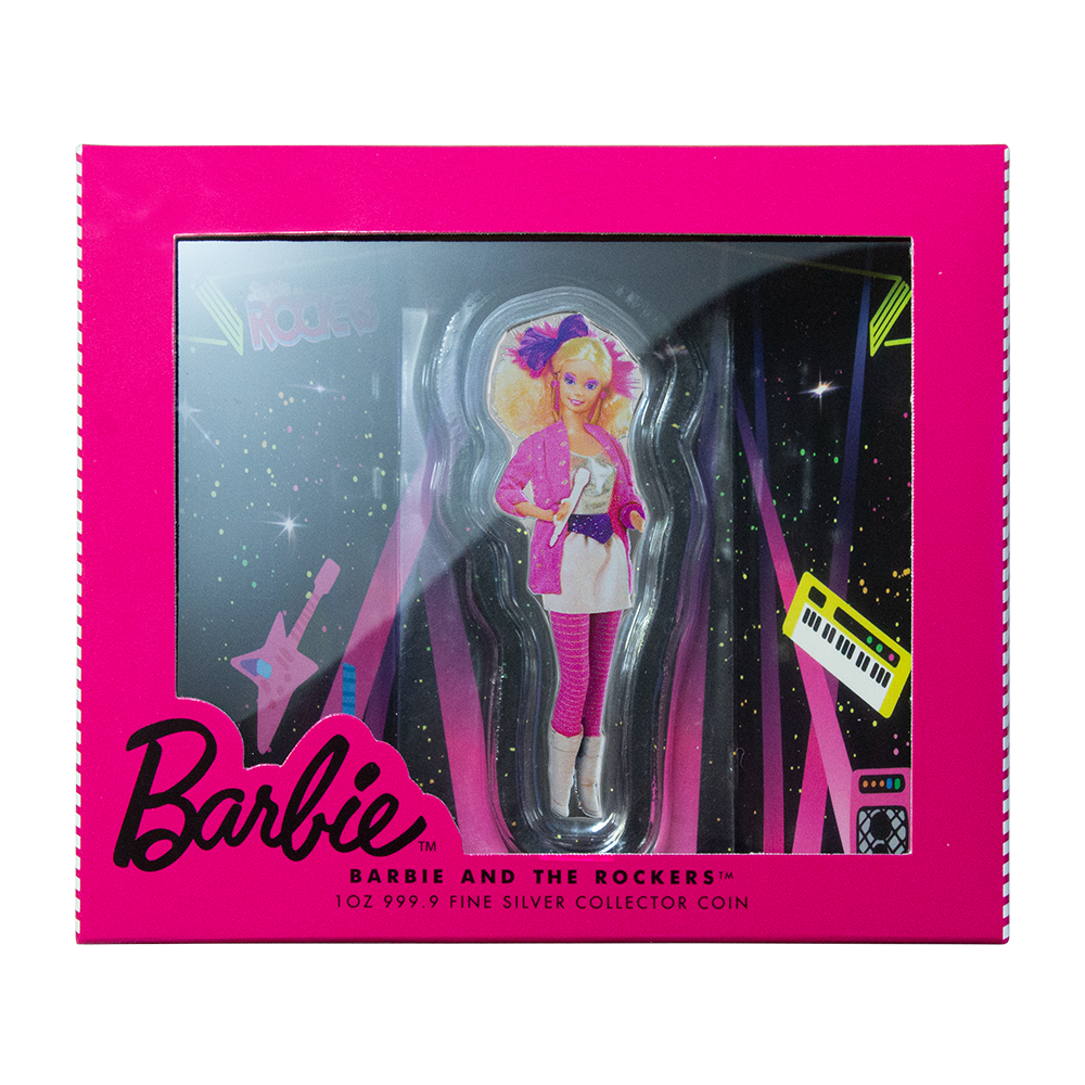 1oz Silver Coin - Barbie And The Rockers™ | PAMP