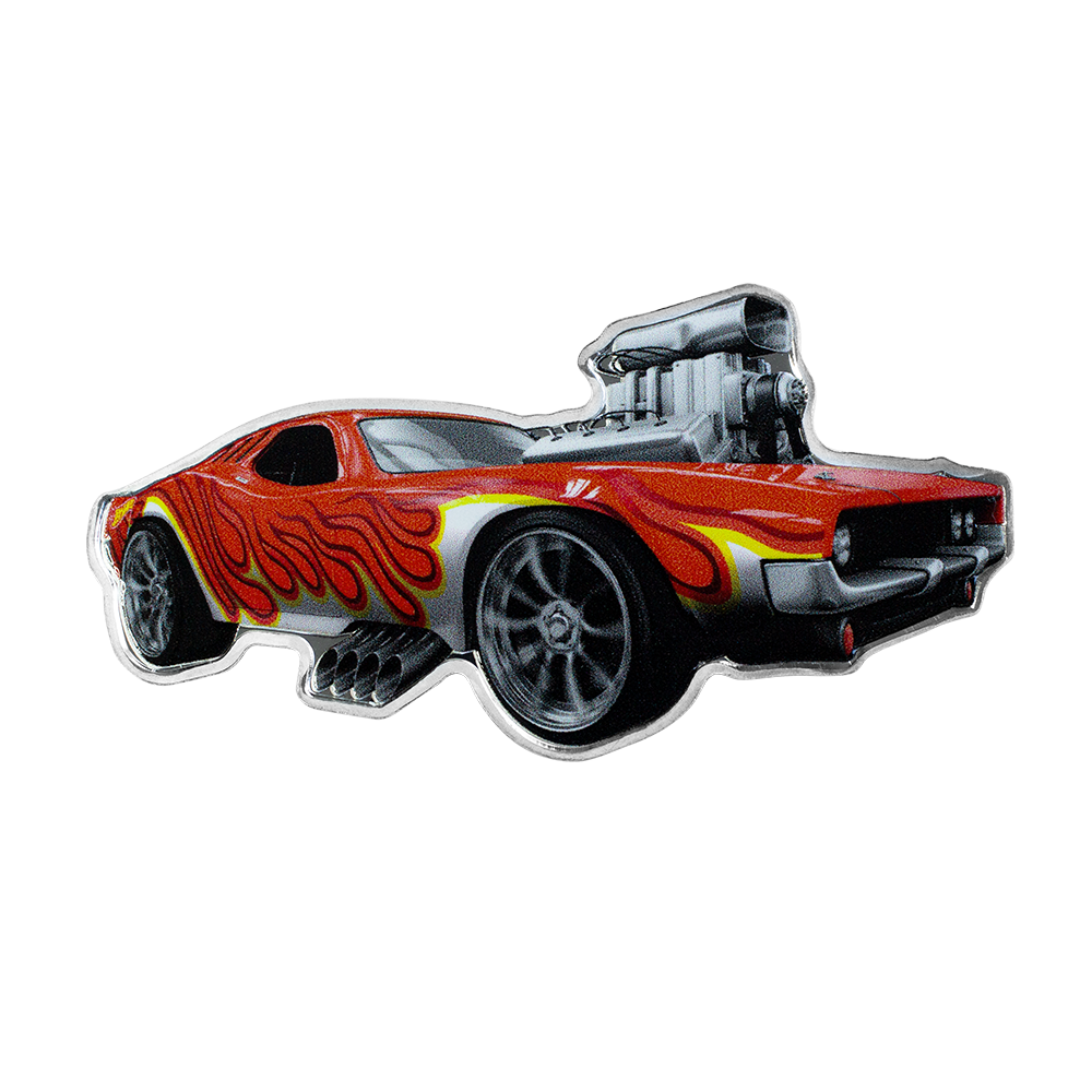Hot Wheels™ 1oz Silver Coin - Rodger Dodger™ | PAMP