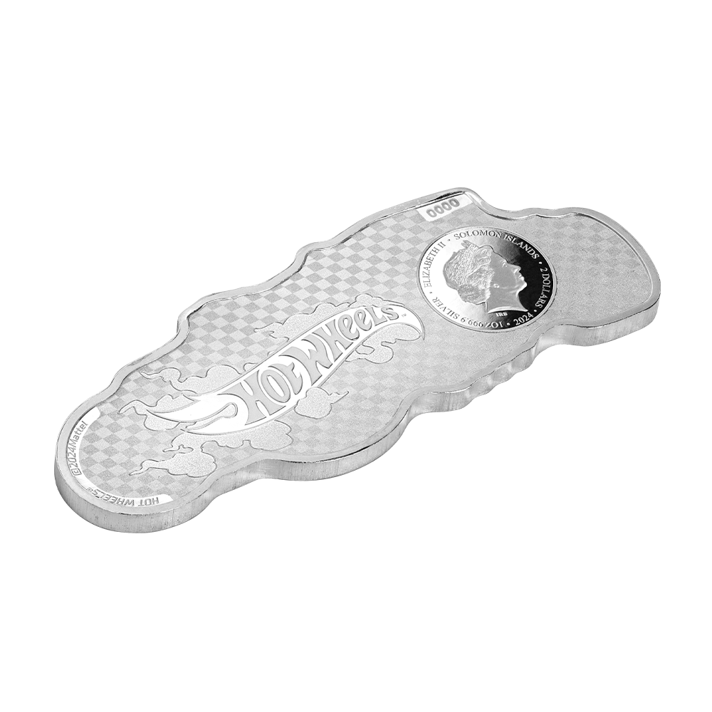 Hot Wheels™ 1oz Silver Coin - Bone Shaker™ | PAMP