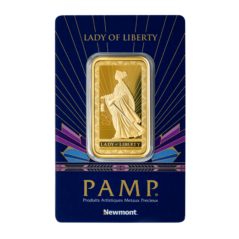 pamp 10 oz silver bar lady of liberty worth