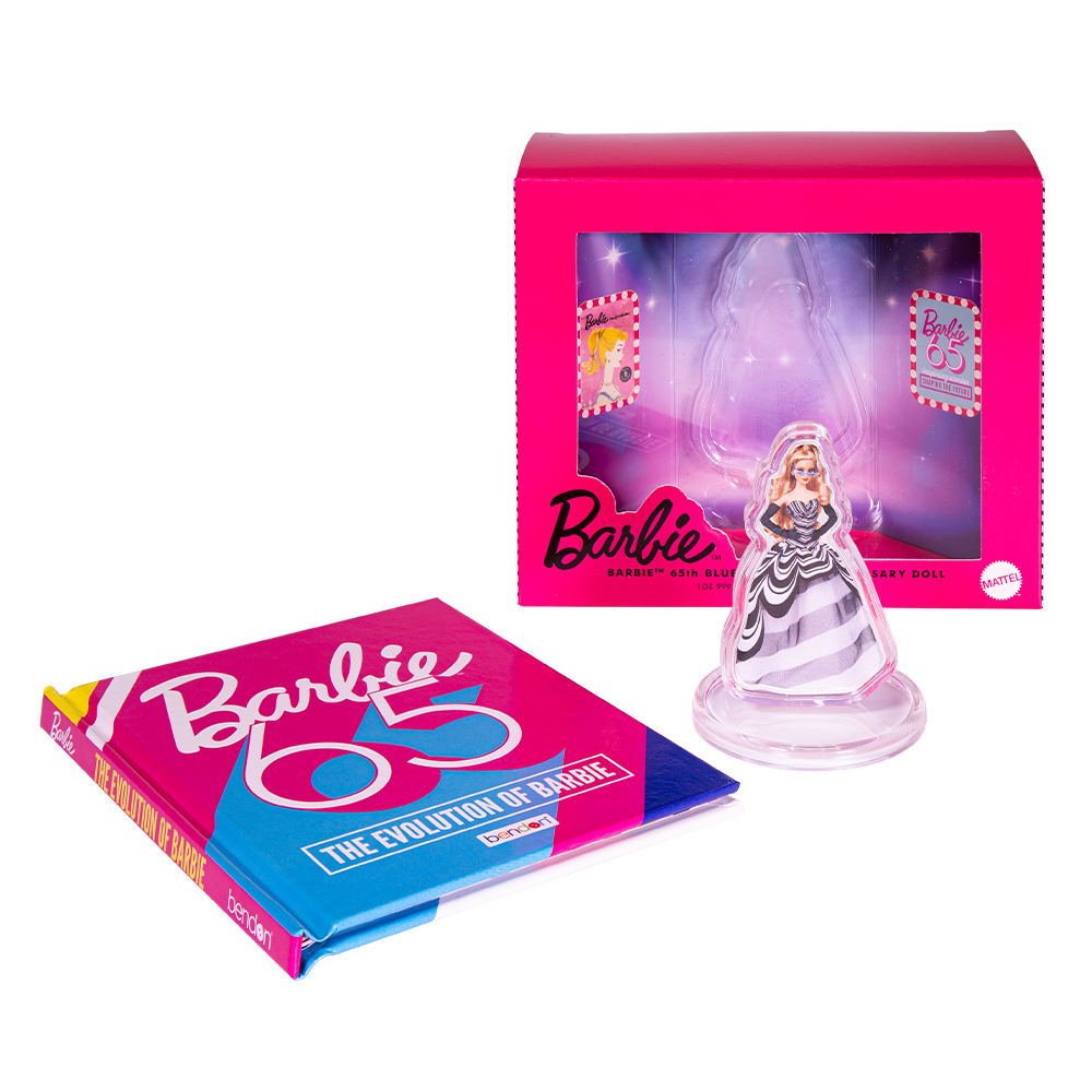 Barbie® Blue Sapphire 65th Anniversary - 1oz Silver coin | PAMP