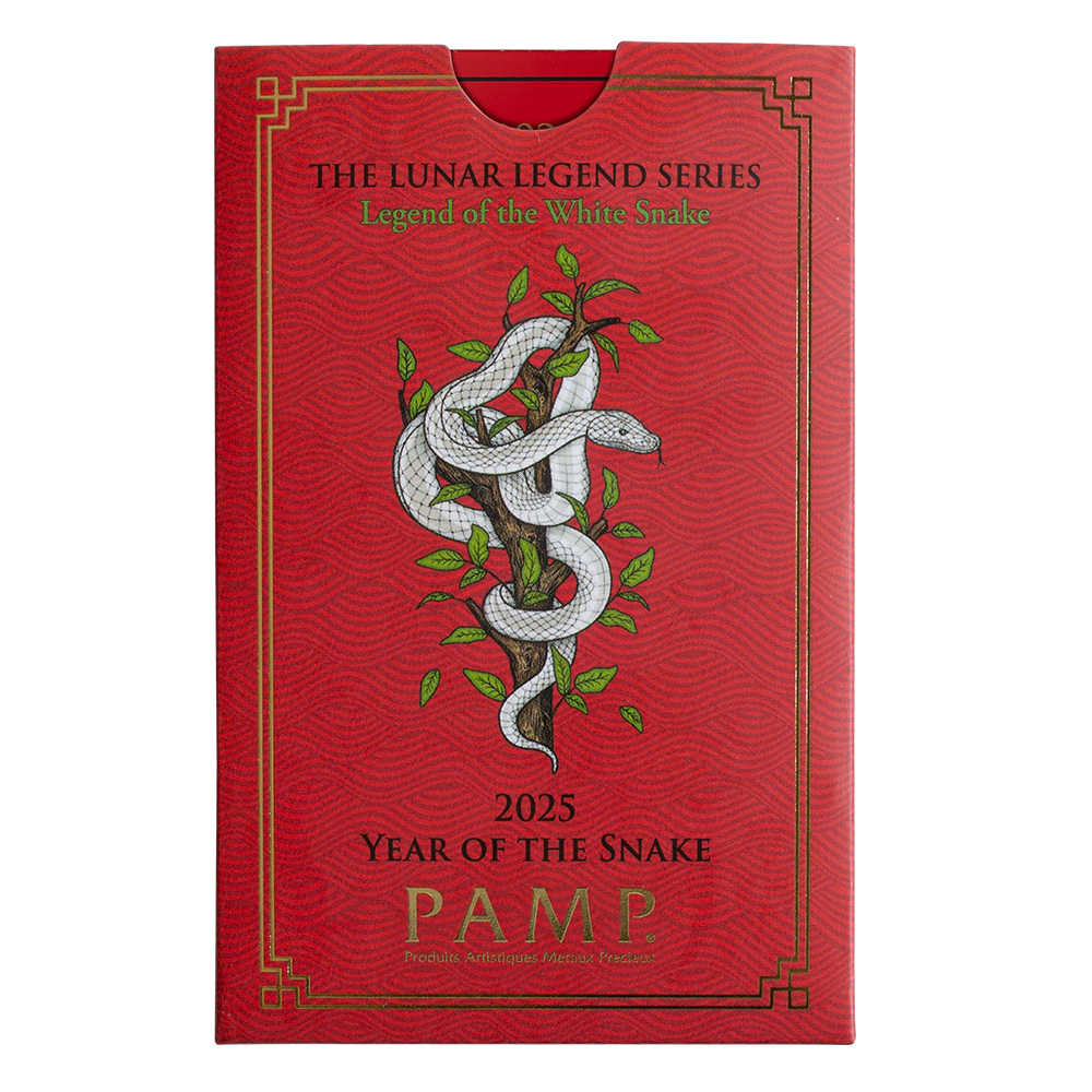 2025 Lunar Year of the Snake - Legend of the White Snake 1oz Gold