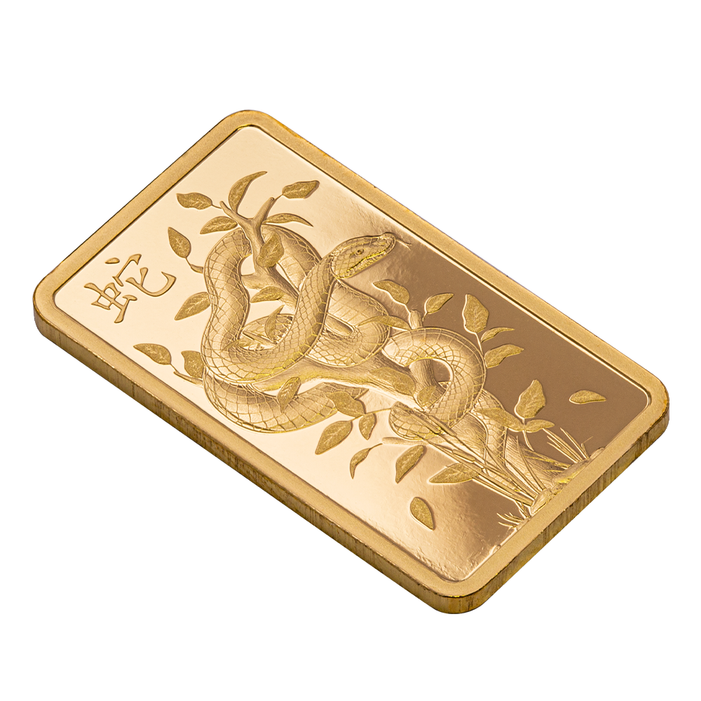 2025 Lunar Year of the Snake - Legend of the White Snake 5g Gold