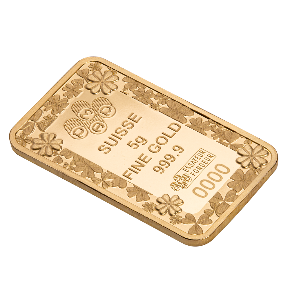 Lucky Pig 5g Pure Gold Bar | PAMP