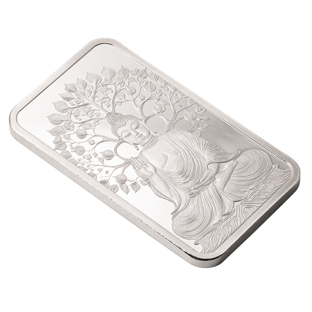1oz Pure Silver Bar - The Buddha | PAMP