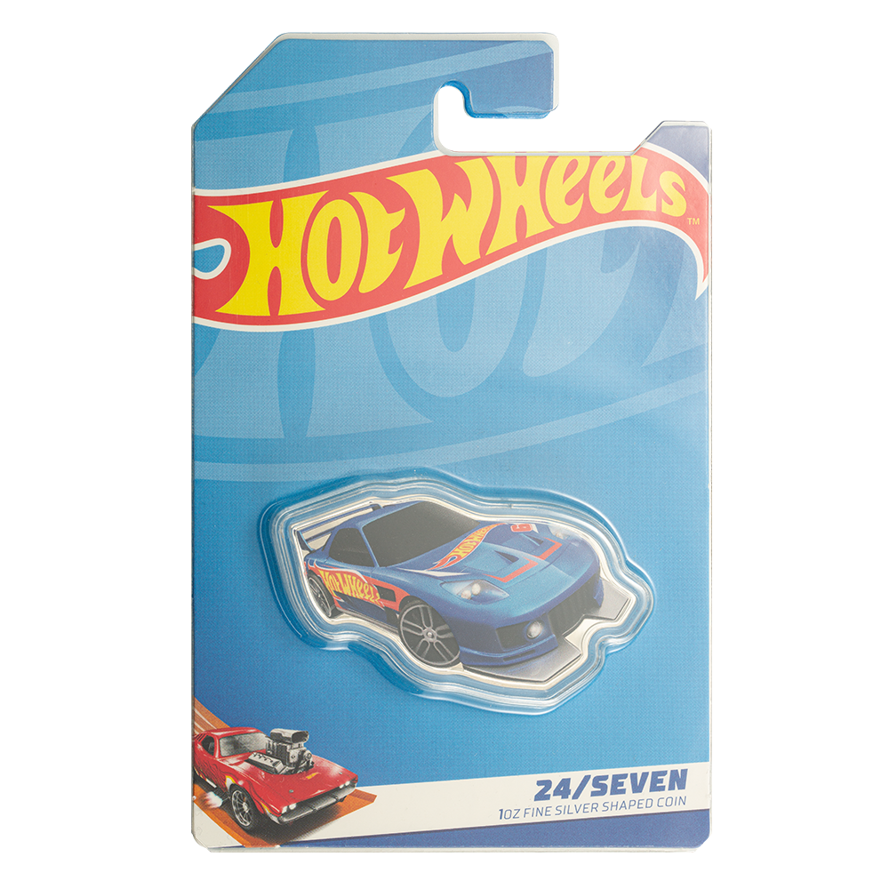Hot Wheels™ 24/Seven™ - 1oz Shaped Coin | PAMP