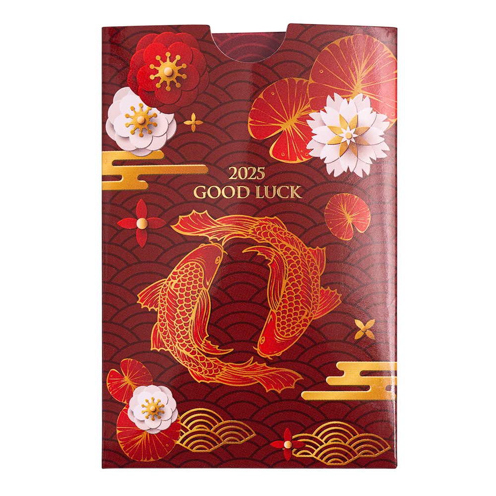 Good Luck Koi Fish Gold Minted Bar - 1oz | PAMP