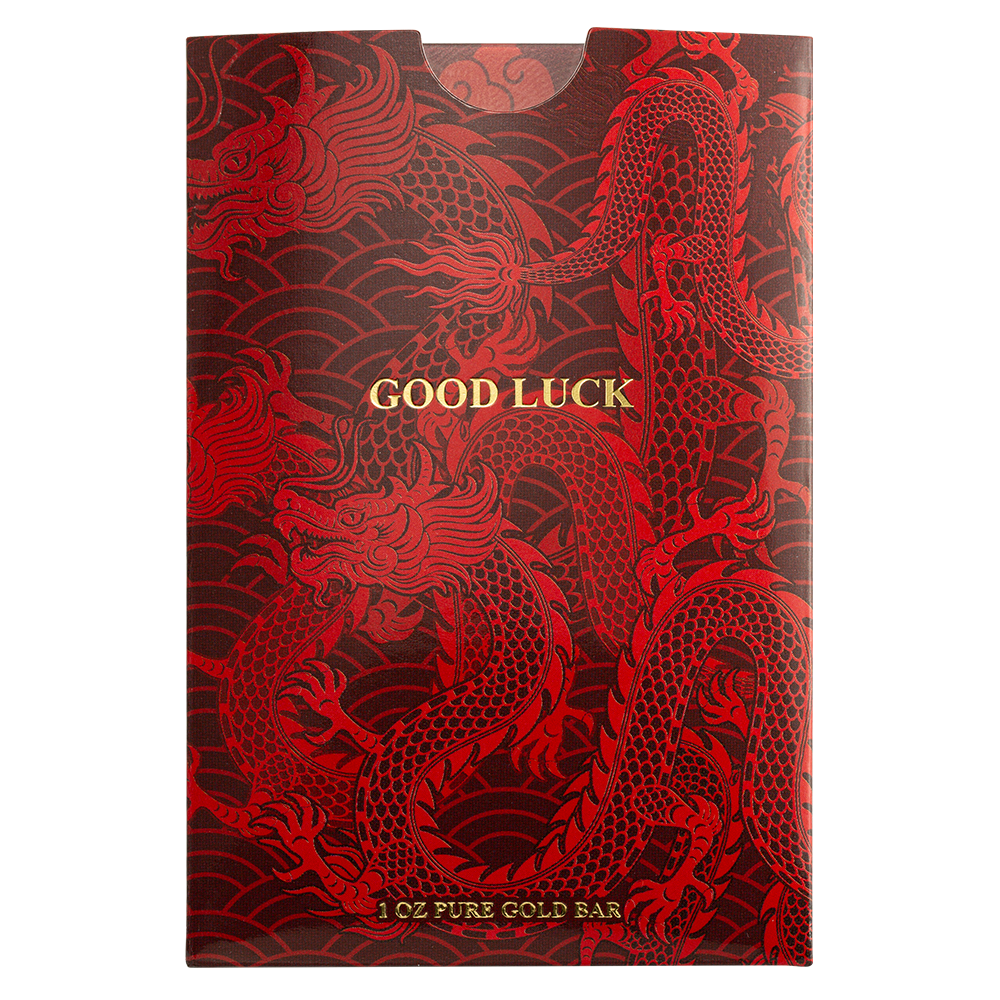 5g Pure Gold Bar - Good Luck Yellow Dragon | PAMP