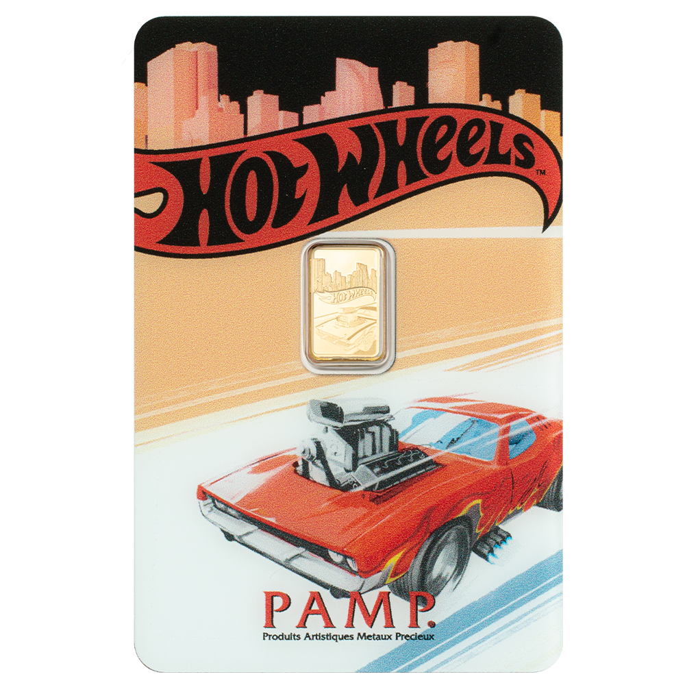 コレクション PAMP 24k 1g 1g Pure Gold Bar - Hot Wheels™ Race to Win | PAMP