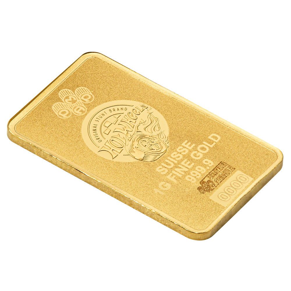 PAMP 1g 純金 新品) スイス パンプ「豊穣の角」純金 1グラム バー 保証番号付