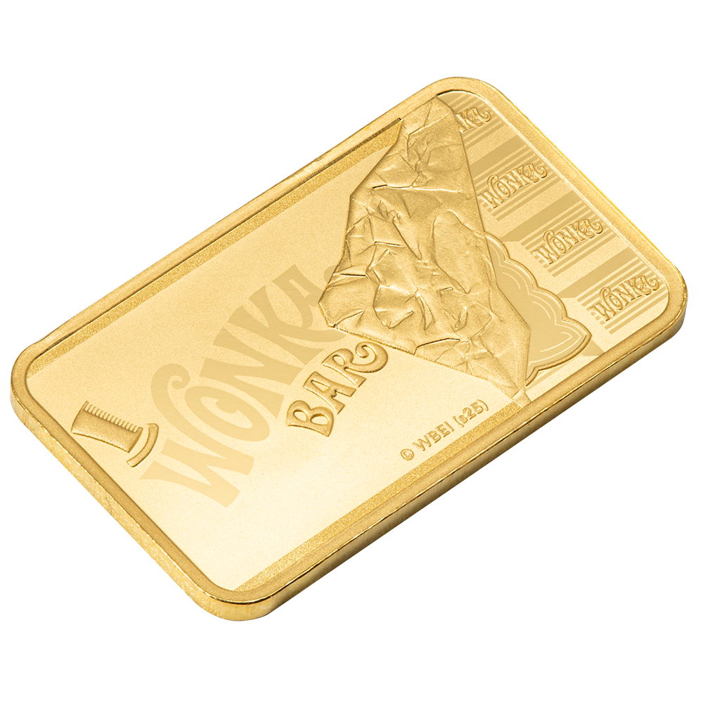 5g Pure Gold Bar - Wonka Chocolate | PAMP