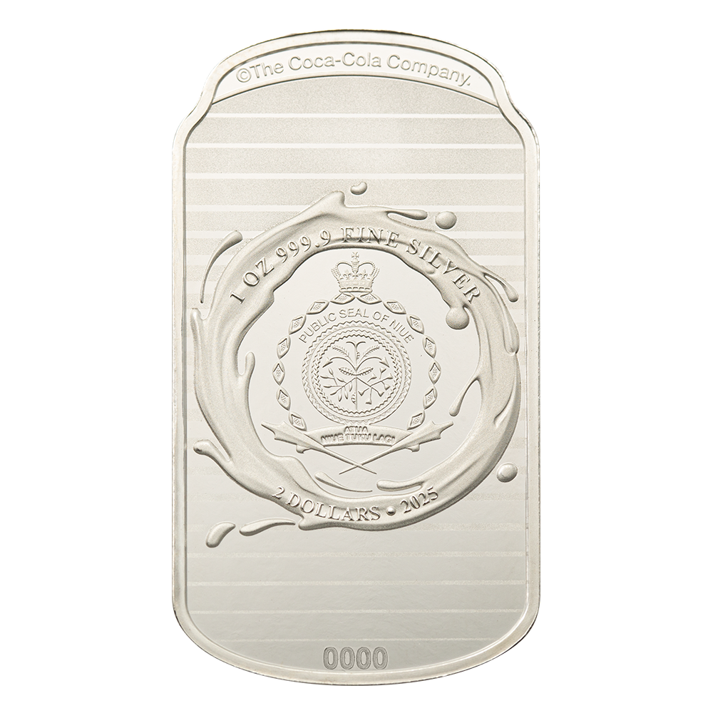 Cherry Coke 40th Anniversary Can 1oz Silver Coin | PAMP