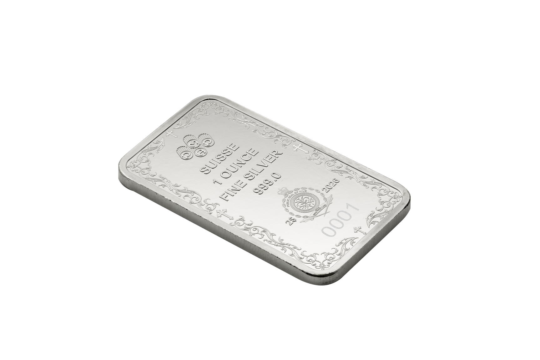 Cross of Christianity - 1oz Silver Bar | PAMP