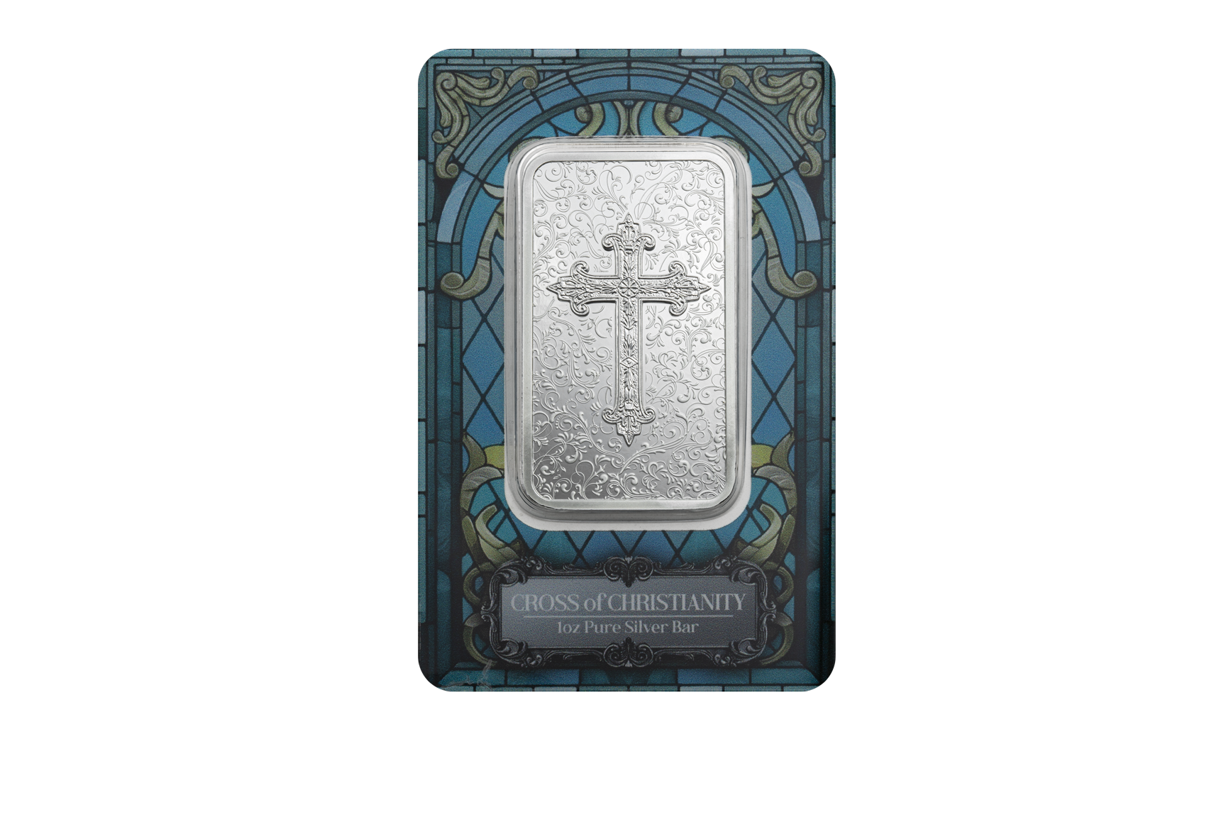 Cross of Christianity - 1oz Silver Bar | PAMP