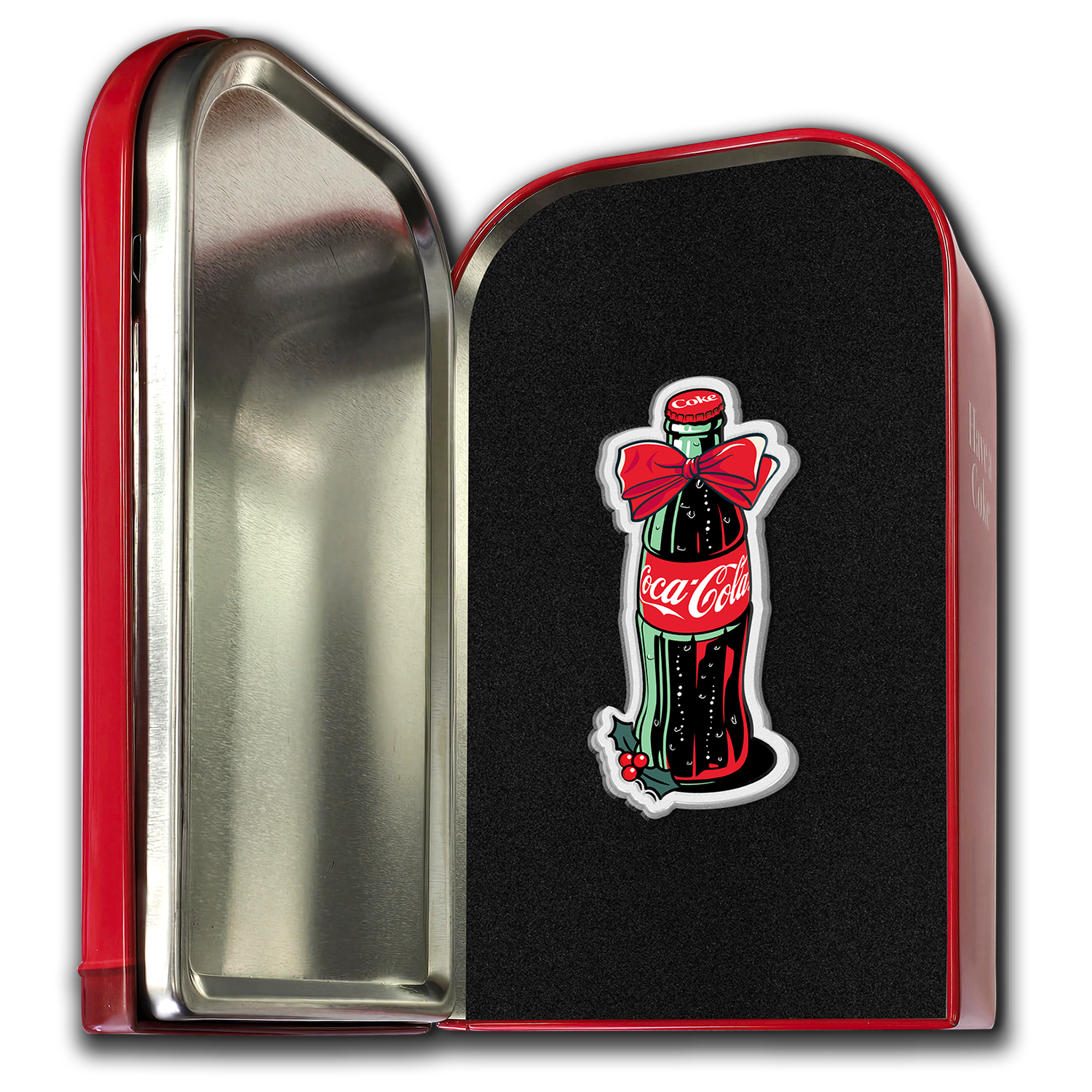 Coca-Cola® Holiday Bottle 1oz Silver Coin | PAMP