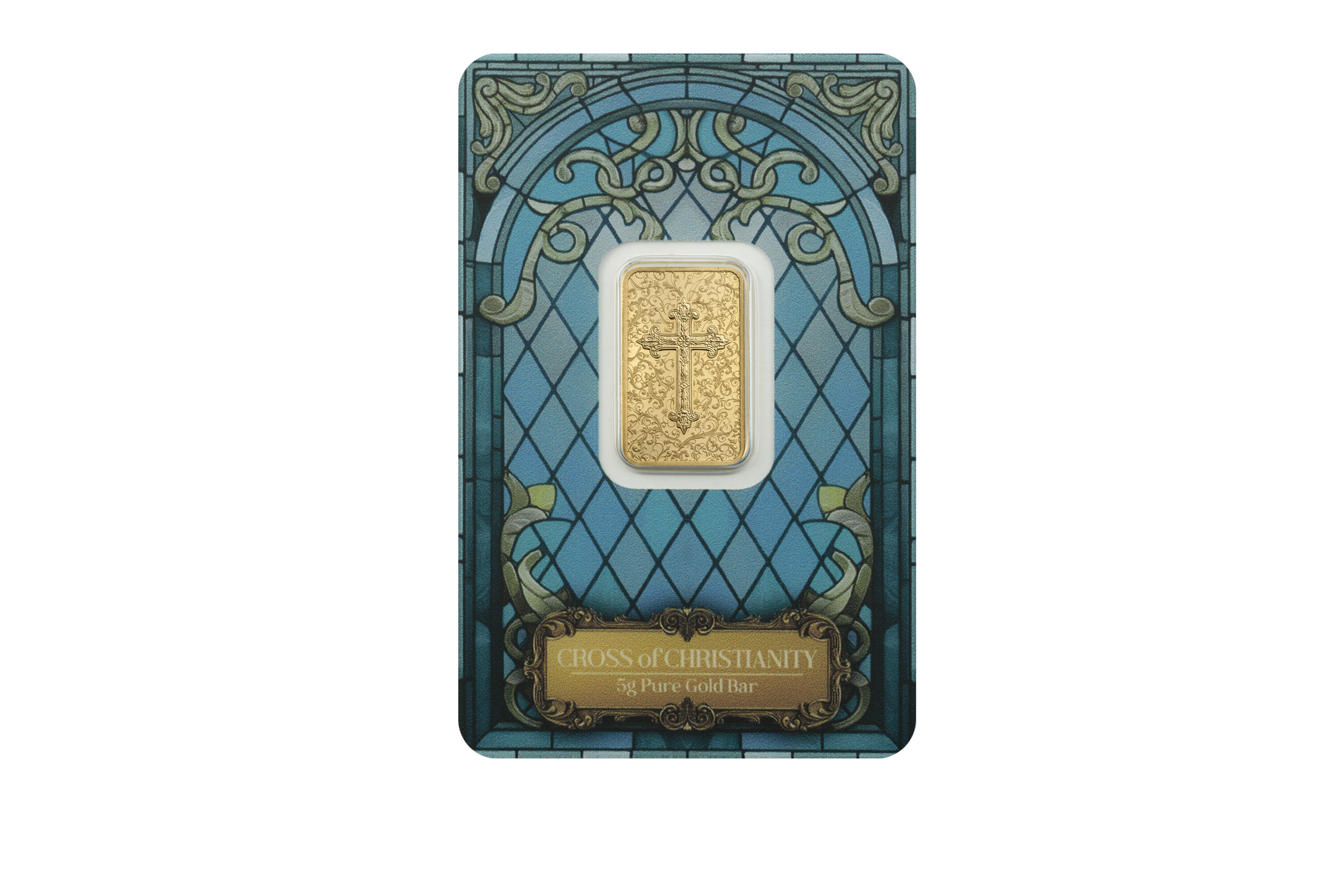 5g Gold Bar Cross of Christianity | PAMP 5g Gold Bar Cross of Christianity | PAMP