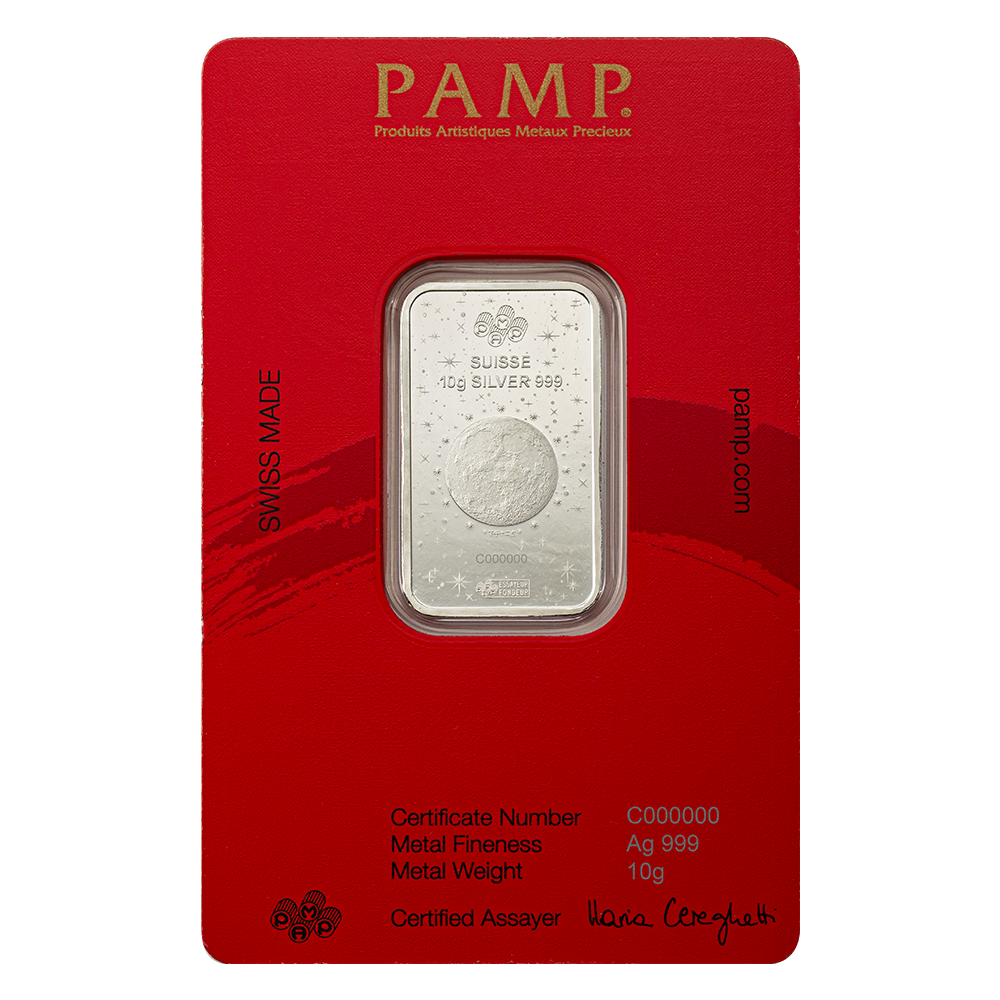 Lunar Legends 2026 Year of the Horse 10g Silver Bar | PAMP