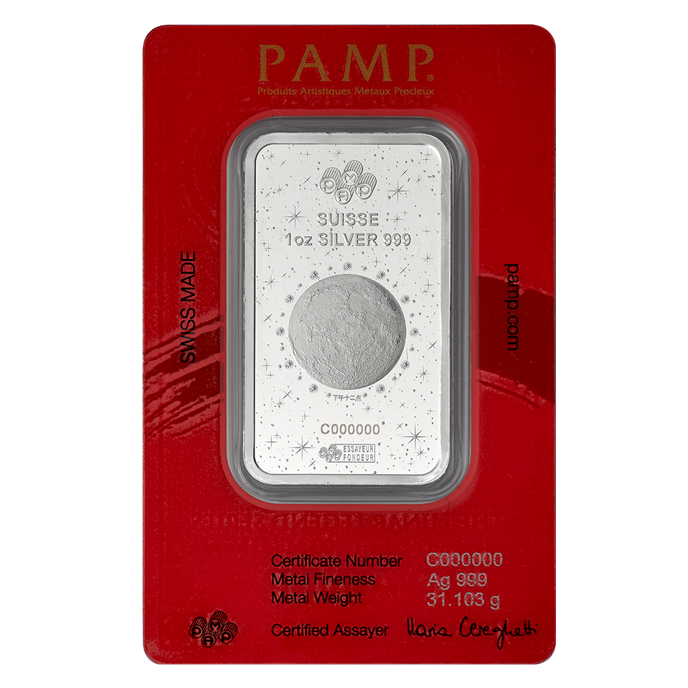 Lunar Legends 2026 Year of the Horse 1oz Silver Bar | PAMP