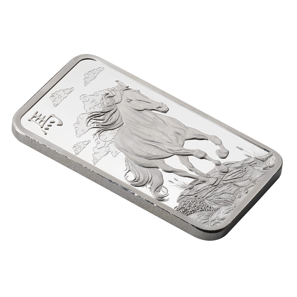 Lunar Legends 2026 Year of the Horse 1oz Silver Bar | PAMP