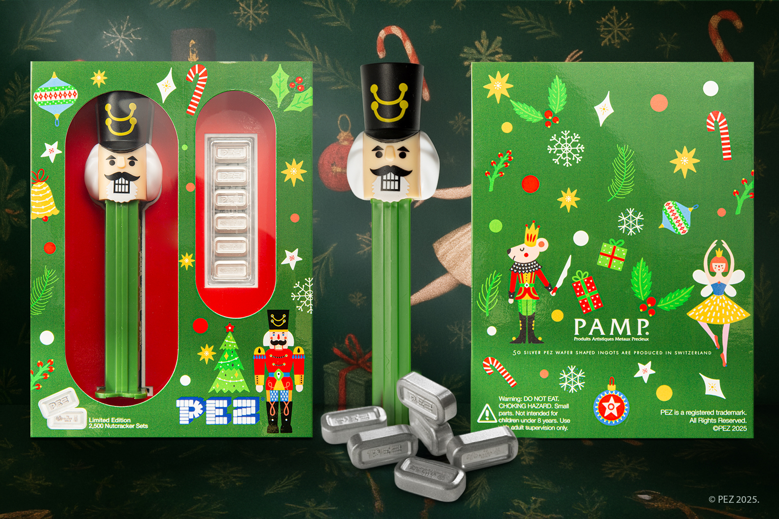 PEZ® Holiday Nutcracker Gift Set | PAMP