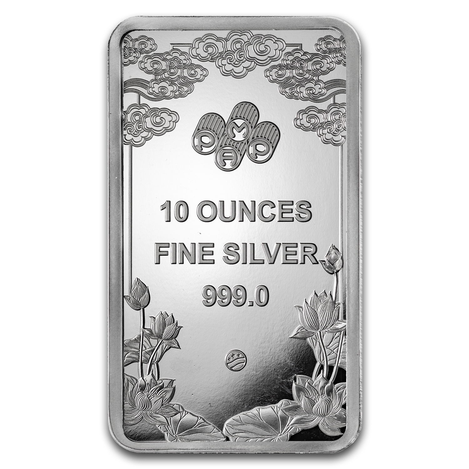 Good Luck Yellow Dragon 10oz Silver Bar | PAMP Good Luck Yellow Dragon 10oz Silver Bar | PAMP