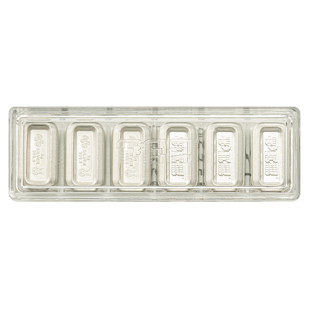6x5g Silver Wafers PEZ® Holiday Nutcracker Gift Set | PAMP