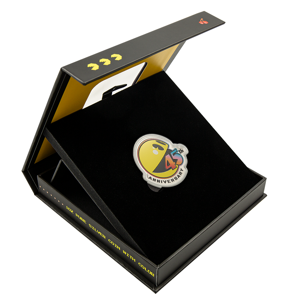 PAC-MAN™ 45th Anniversary 1oz Silver Coin | PAMP