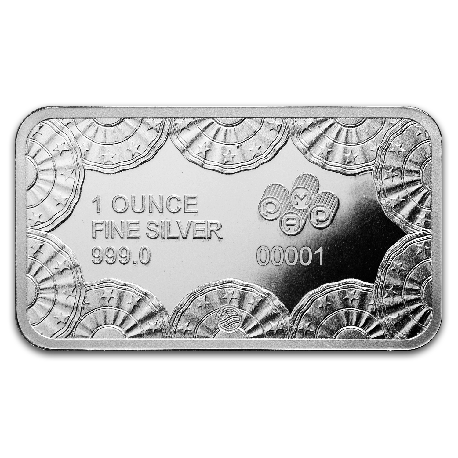 1oz Silver Bar 250th Anniversary of the United States Vintage | PAMP