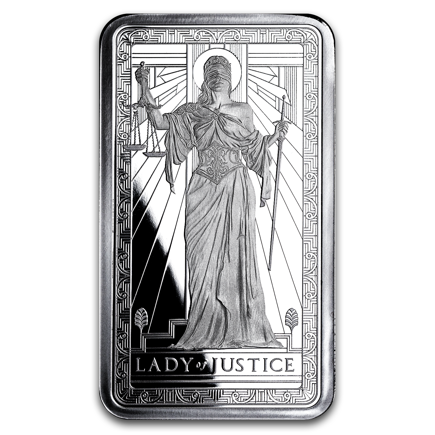Lady of Liberty Silver Minted Bar - 1oz | PAMP